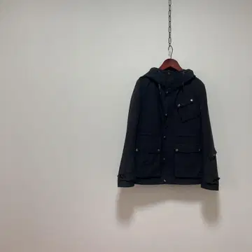 NANO UNIVERSE 마운틴 후드티 블랙 M 나노 유니버스