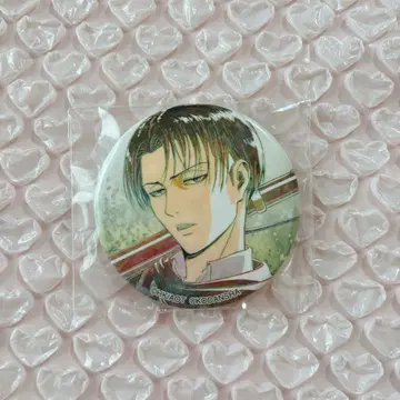 진격의 거인 리바이 캔뱃지 WIT STUDIO Ani-art