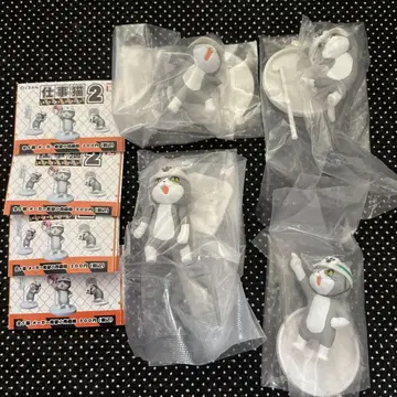 일하는 고양이 2 미니 피규어 컬렉션 4종 세트