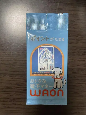유키 미쿠 WAON 포인트 카드