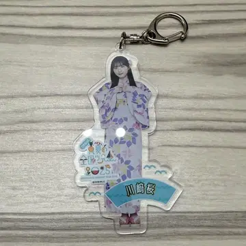 카와사키 벚꽃 아크릴 키링