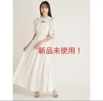 SNIDEL 스위칭 데콜테 오픈 원피스 1 사이즈
