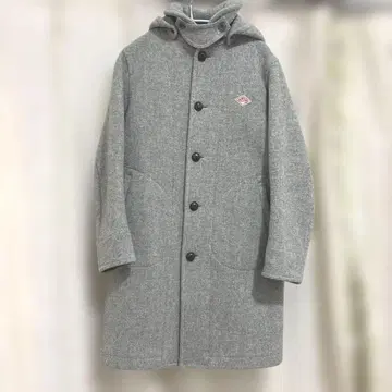 단톤 울 모사 롱 코트 그레이