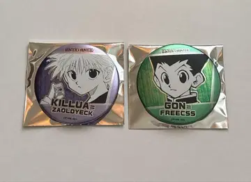 HUNTER x HUNTER 키루아 곤 컬렉션 캔뱃지