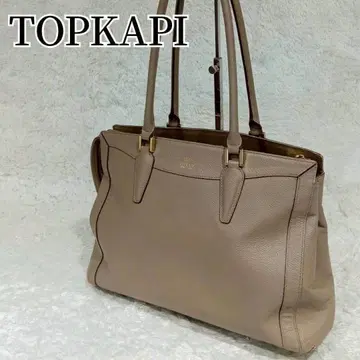 새상품급 TOPKAPI 그레이지 A4 토트백 자립 숄더 가능