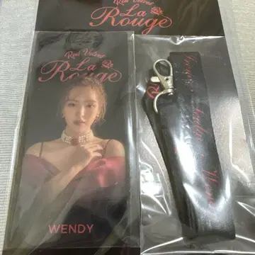 RedVelvet 한국 공식 굿즈 LANYARD 웬디 WENDY