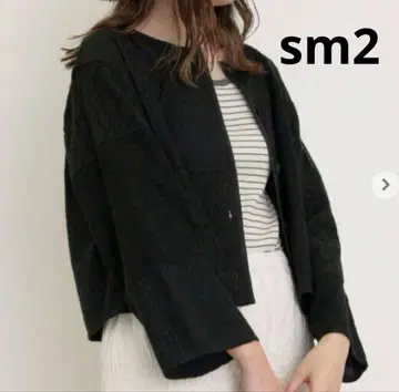 레이스 패치워크 자켓 SM 2 프리 사이즈 레이스 겉옷 아우터
