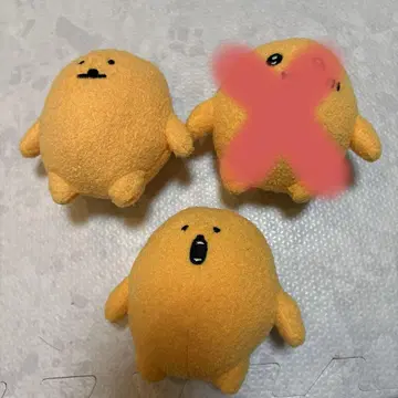 농담곰 나가노의 곰 두더지 고로케 봉제 인형 2개 세트