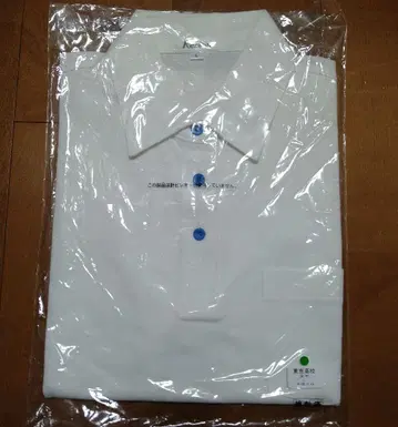 미사용 새상품 도쿄 고등학교 피케 셔츠 L 여자