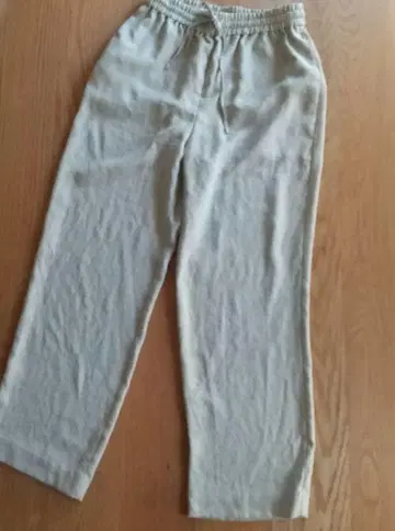 린넨라이크 드로스트 이지 팬츠 워셔블