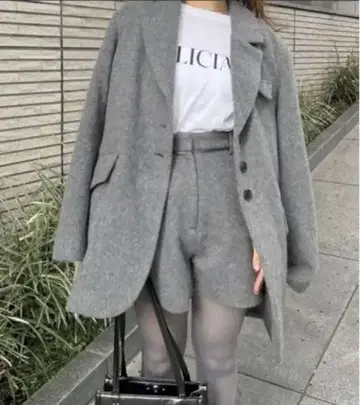LILYBROWN 샤기 오버 자켓