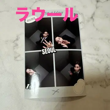 라울 SnowMan 1st 팝업 한국 서울 즉석 사진