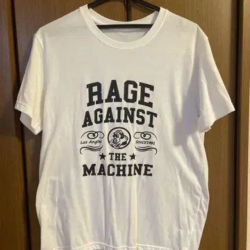 RAGE AGAINST THE MACHINE 밴드 T셔츠