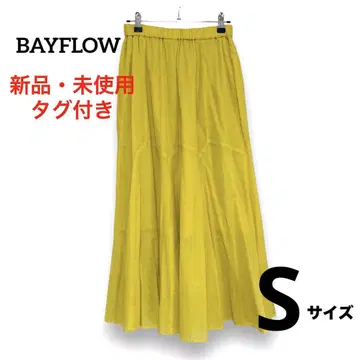 BAYFLOW 택 포함 새상품! 린넨 플레어 스커트 S