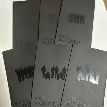 SixTONES 뉴스레터, 생일 카드, 달력 세트