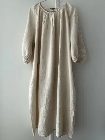 올드맨즈테일러 r&d.m.co- 린넨 스모크 원피스