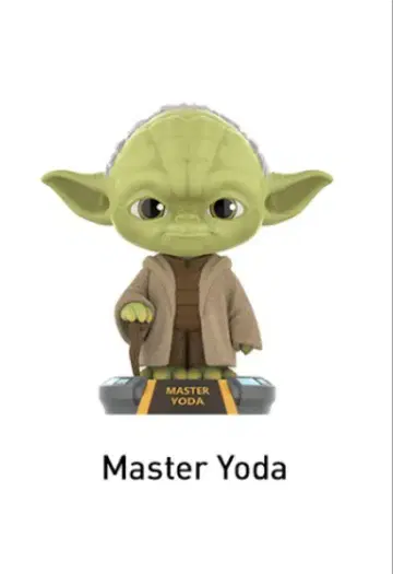POP MART STAR WARS 보블헤드 마스터 요다