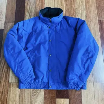 THE NORTH FACE 다운 자켓 파랑 M 블랙 라커 버튼