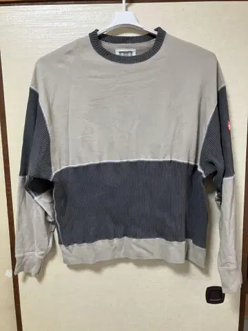C.E cavempt WIDE RIB CUT CREW NECK XL