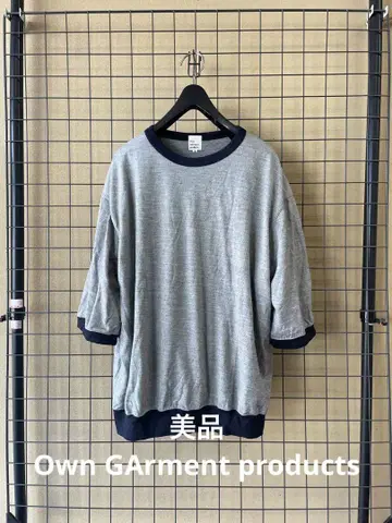 새상품급 Own GArment products 울 하프 슬리브 T셔츠
