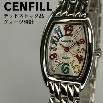 데드스탁 CENFILL 쿼츠 손목시계 컬러풀 디자인