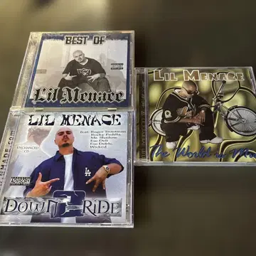 LIL MENACE/G-RAP/CHICANO/치카노/3장 SET/