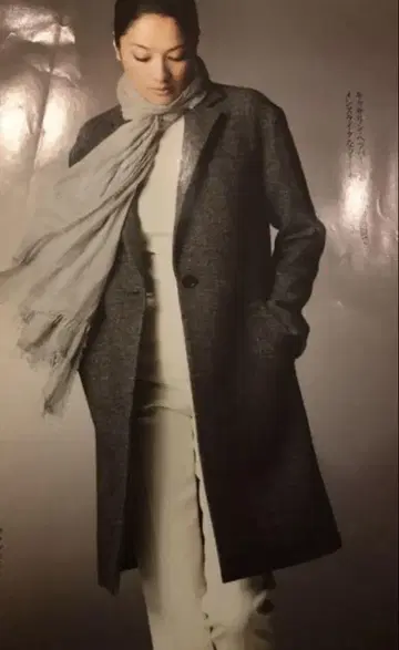 띠어리 럭스 트위드 체스터 코트 38