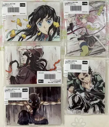 귀멸의 칼날 전막간화 WEBSHOP 복권 C상 아크릴 스탠드 묶음 판매