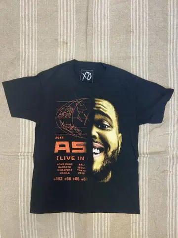 The Weeknd 아시아 투어 2018 티셔츠