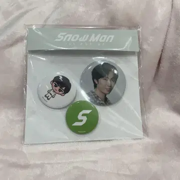 Snow Man 1st POP-UP 배지 아베 료헤이