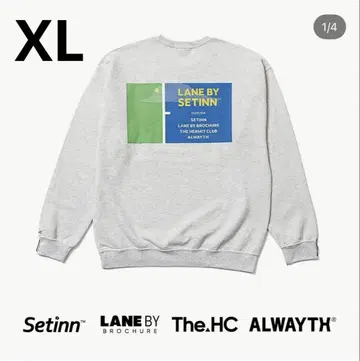LANE BY Setinn THE HC Court Sweat XL 사이즈