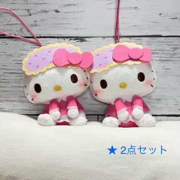 헬로키티 네무네무 드림밍 마스코트 캐릭터 굿즈 A