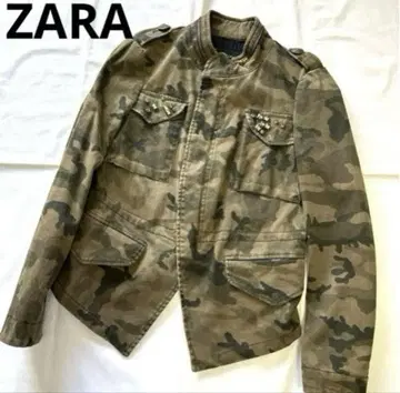 ZARA 자라 카모플라쥬 자켓 L 사이즈 [ 새상품급 ]