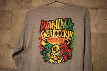 WANIMA Everybody 투어 롱T