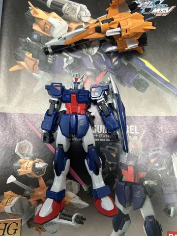 HG 105 대거 + 건배럴 건담 프라모델 조립 완료 정크제품