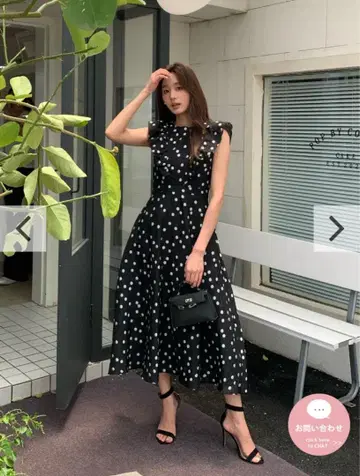 BIRTHDAY BASH 도트 원피스 S 사이즈