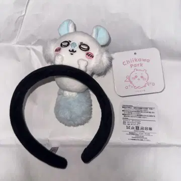 치이카와 파크 봉제 인형 머리띠 모몽가