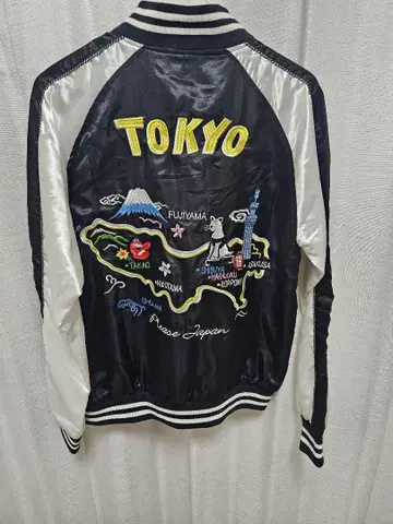 [ 미사용 새상품 레어 ] 도쿄 시바견 스카잔 수베니어 자켓 L