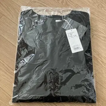 택 포함 새상품 카구레 울 플레어 풀오버 BLACK