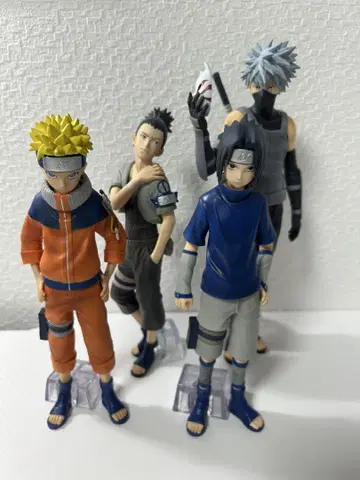 NARUTO 나루토 질풍전 피규어 4개 세트 묶음 판매
