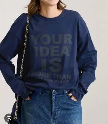 새상품급 FRAMeWORK 프레임워크 로고 롱 Tee