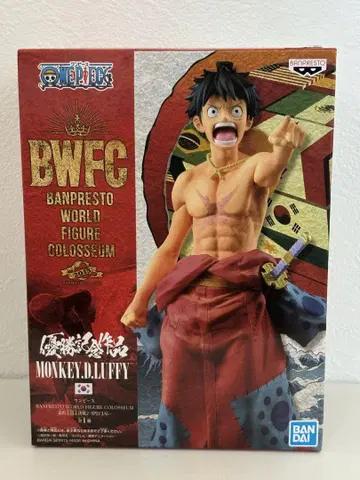 BANPRESTO MONKEY.D.LUFFY BWFC 피규어