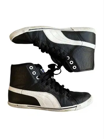 'puma' signature design 하이컷 스니커즈