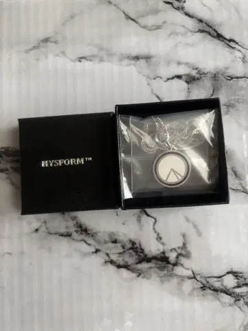[ 미사용 새상품 ] HYSFORM TIMEPIECE NECKLACE