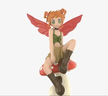 Peach riot punk fairy Gigi