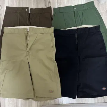 Dickies younger song 숏팬츠 4개 세트 32