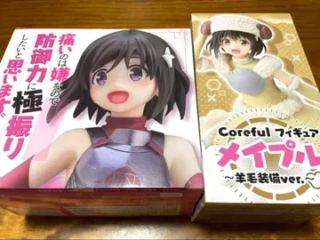 아프기 싫으니까 방어력에 올인하고 싶어요 메이플 피규어 세트