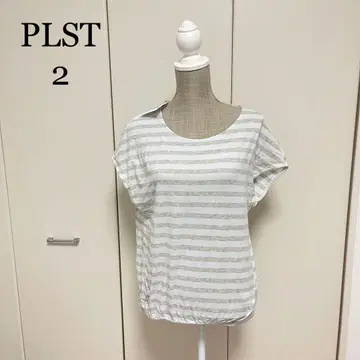 PLST 2 슬리브리스 티셔츠 미사용 새상품 택 포함