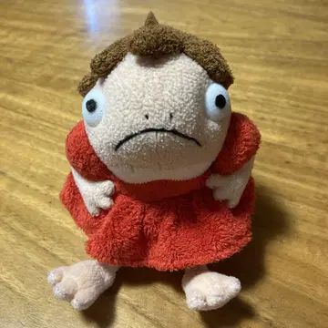 지브리 포뇨 반어인 봉제 인형 마스코트 레어 레트로 미야자키 하야오