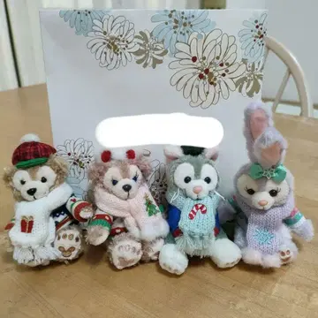 디즈니씨 오스와리 더피 봉제 인형 키링 스트랩